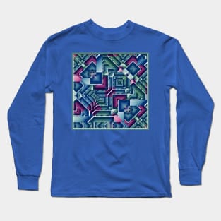 Directions abstract design Long Sleeve T-Shirt